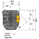  Мотор Somfy RDO 60 CSI 85/17